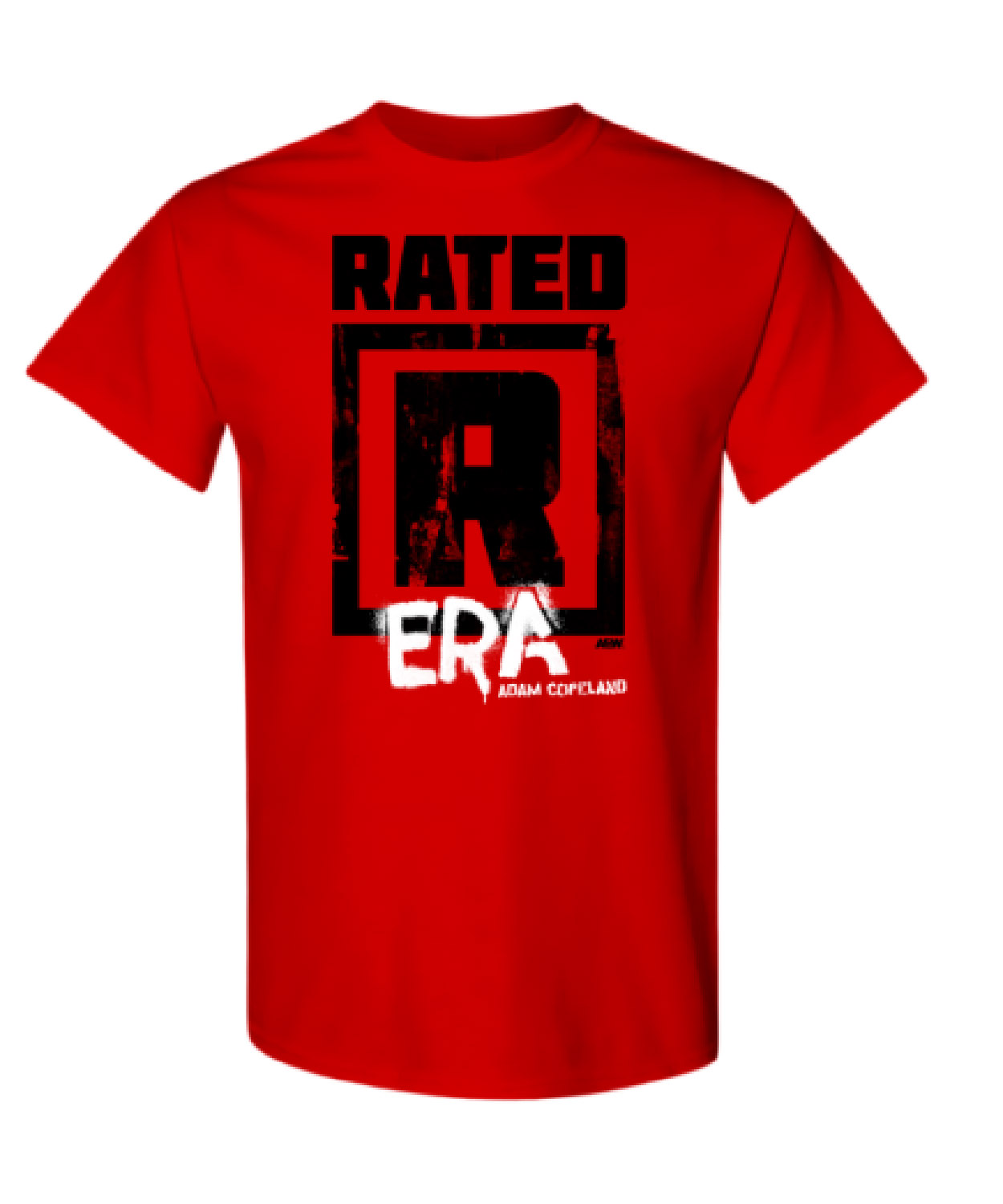 Aew Shop Merch Store Top Rope Tuesday Limited Edition Adam Copeland Rated R Era Red Shirt