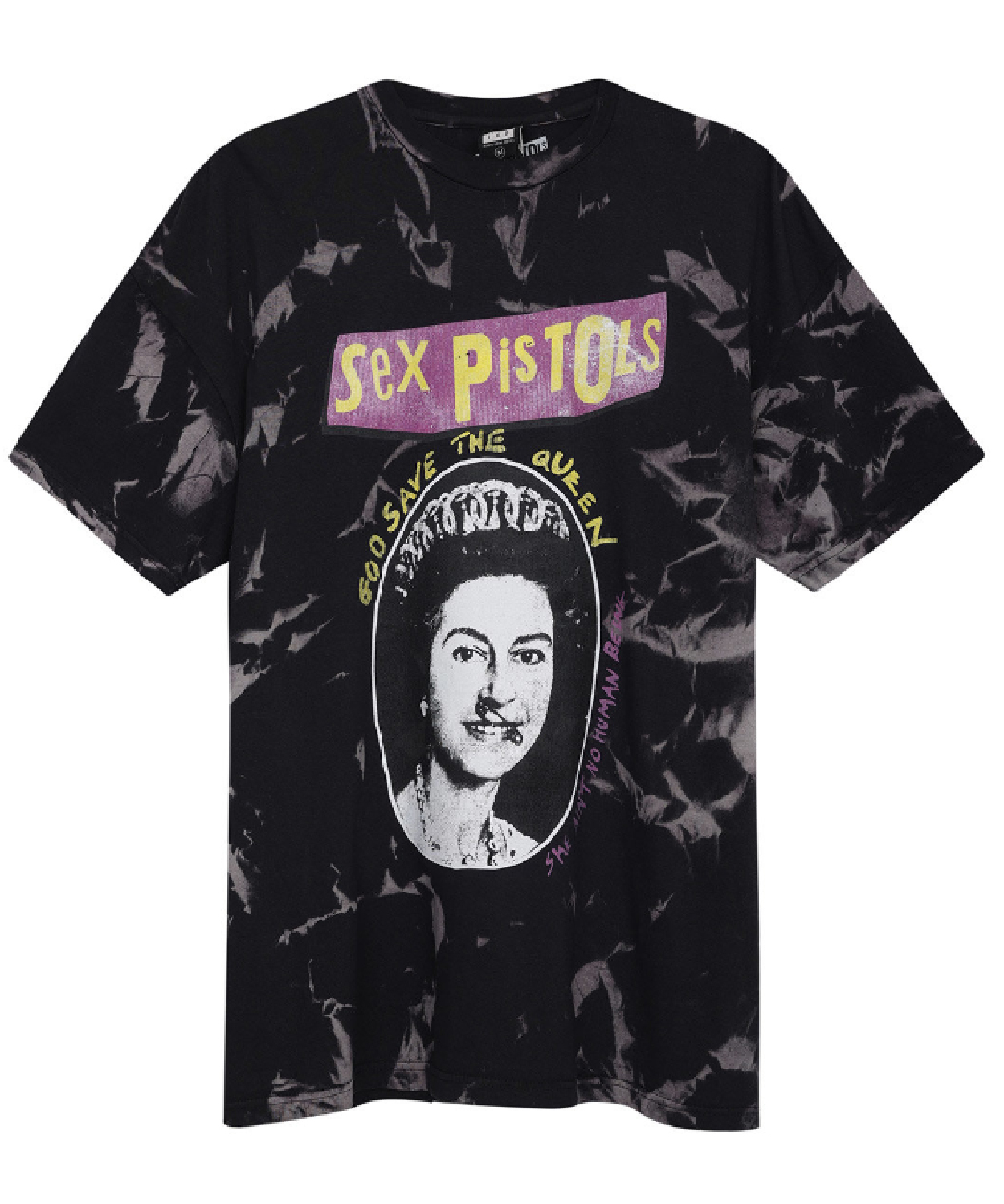 Amplifiedclothing Sex Pistols God Save The Queen Logo Tie Dye