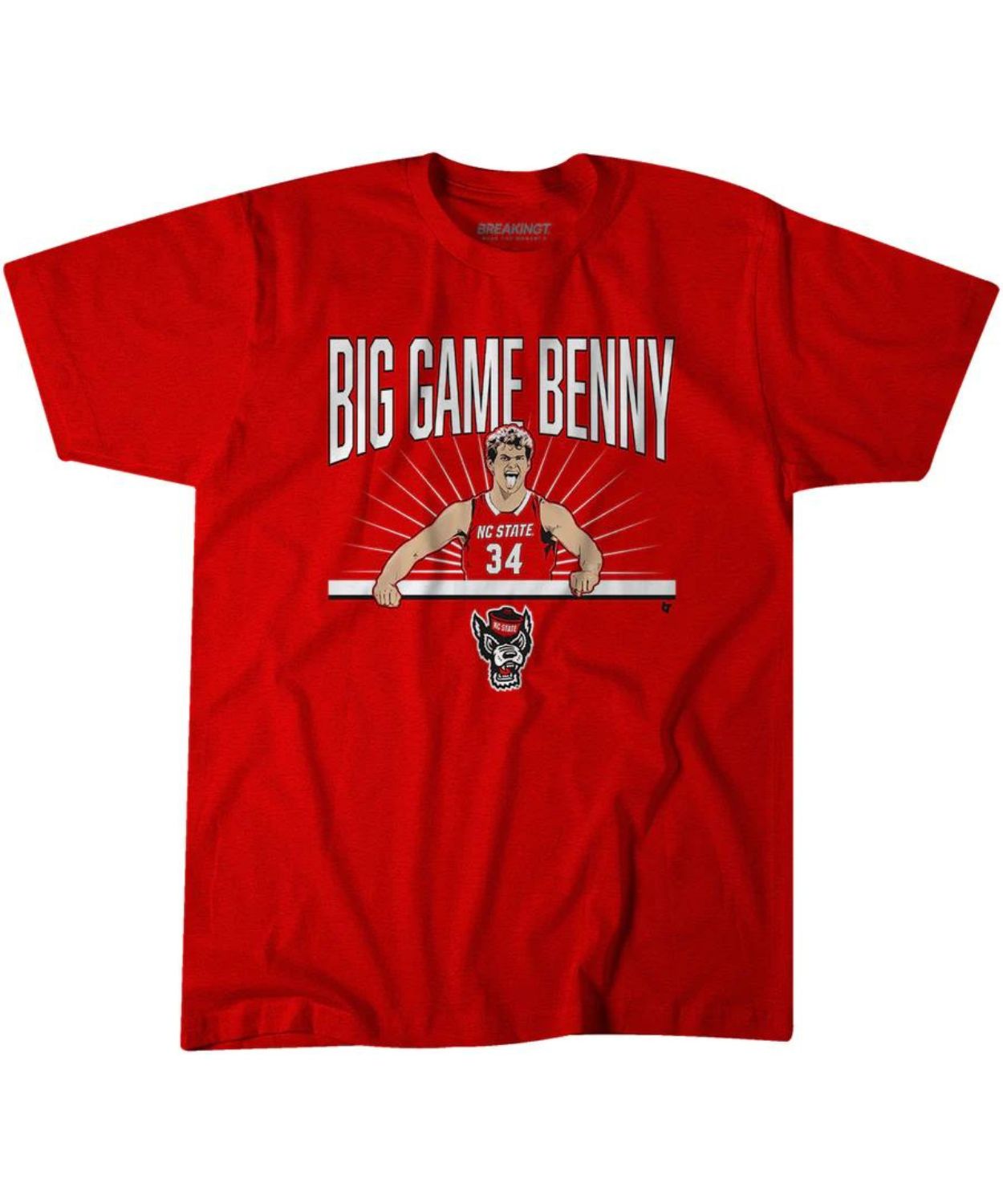 NC STATE BASKETBALL BEN MIDDLEBROOKS BIG GAME BENNY 1