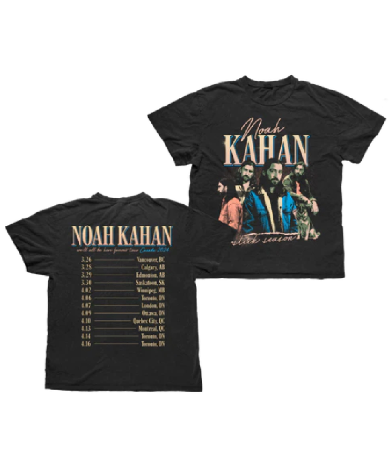 Noah Kahan Bootleg Canada Tour Tee