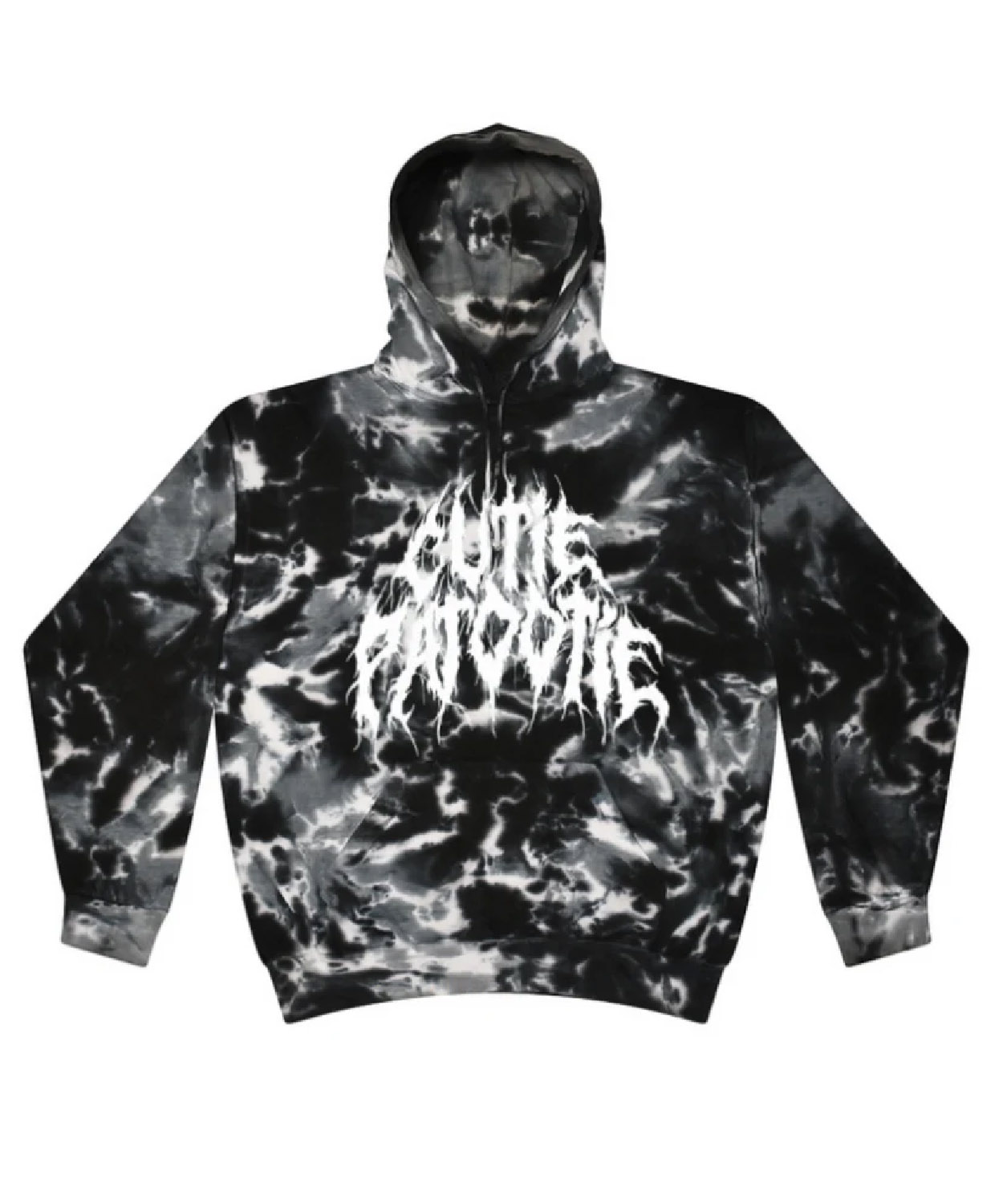 A Good Cult Multi Black Tie Dye Cutie Patootie Hoodie