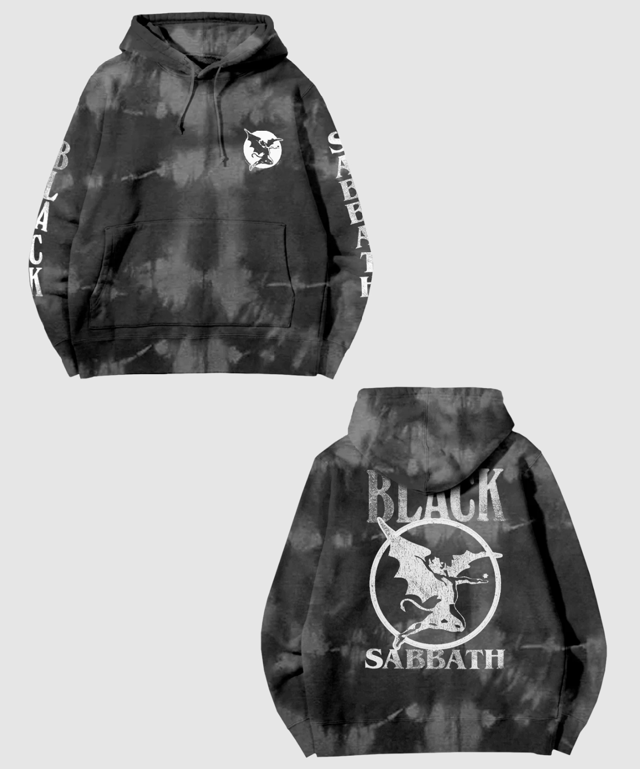 Black Sabbath Tie Dye Hoodie Blacksabbathapparelshop