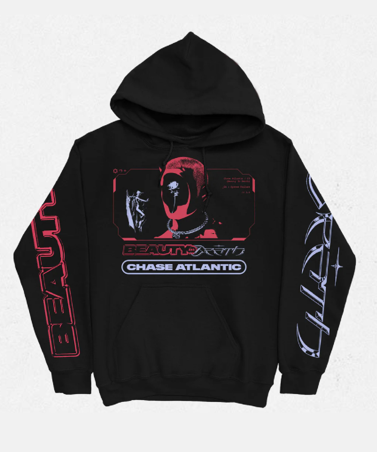 Chase Atlantic Beauty In Death Hoodie Fearless Records Shop