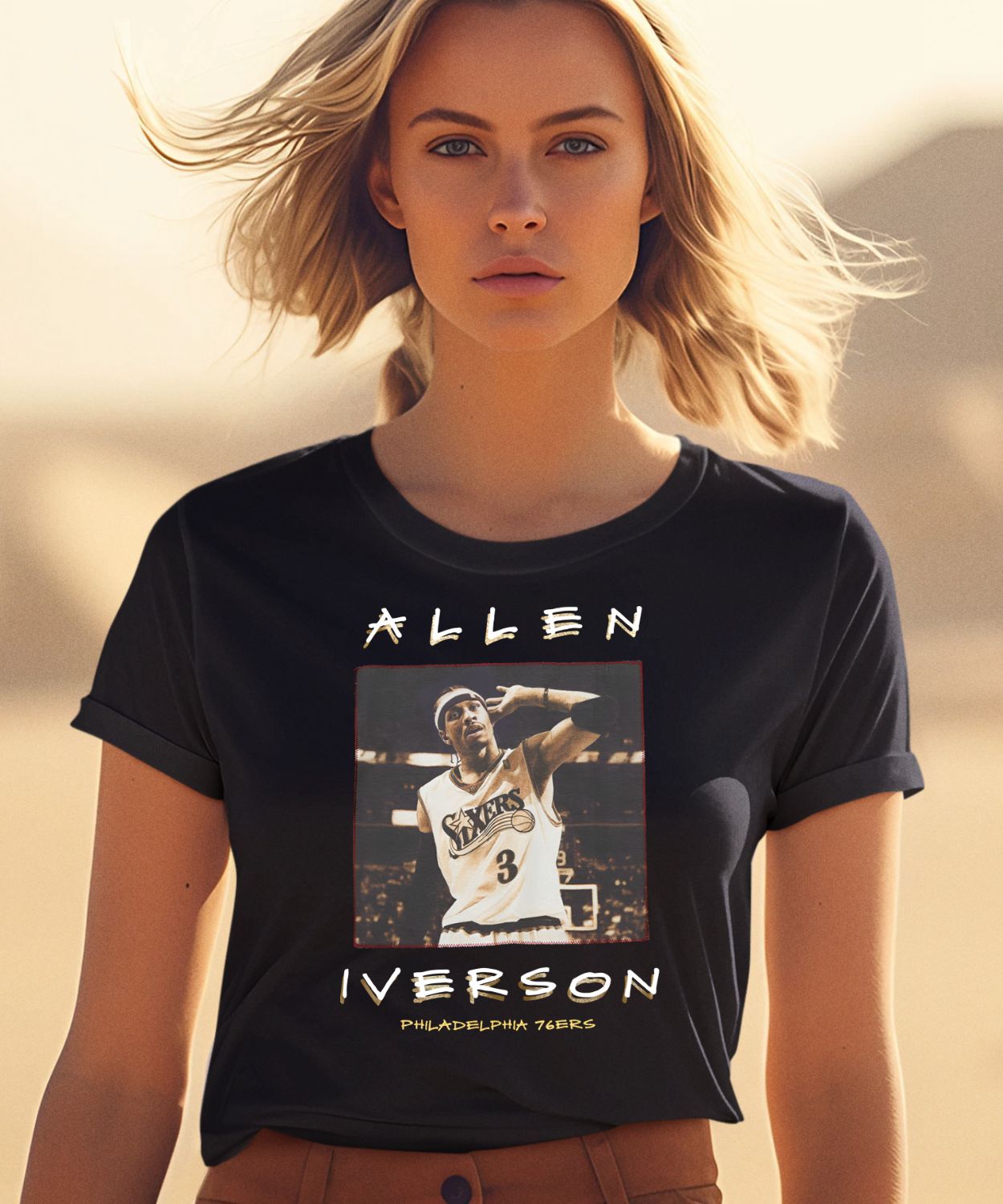 Dawn Staley Allen Iverson Shirt 1