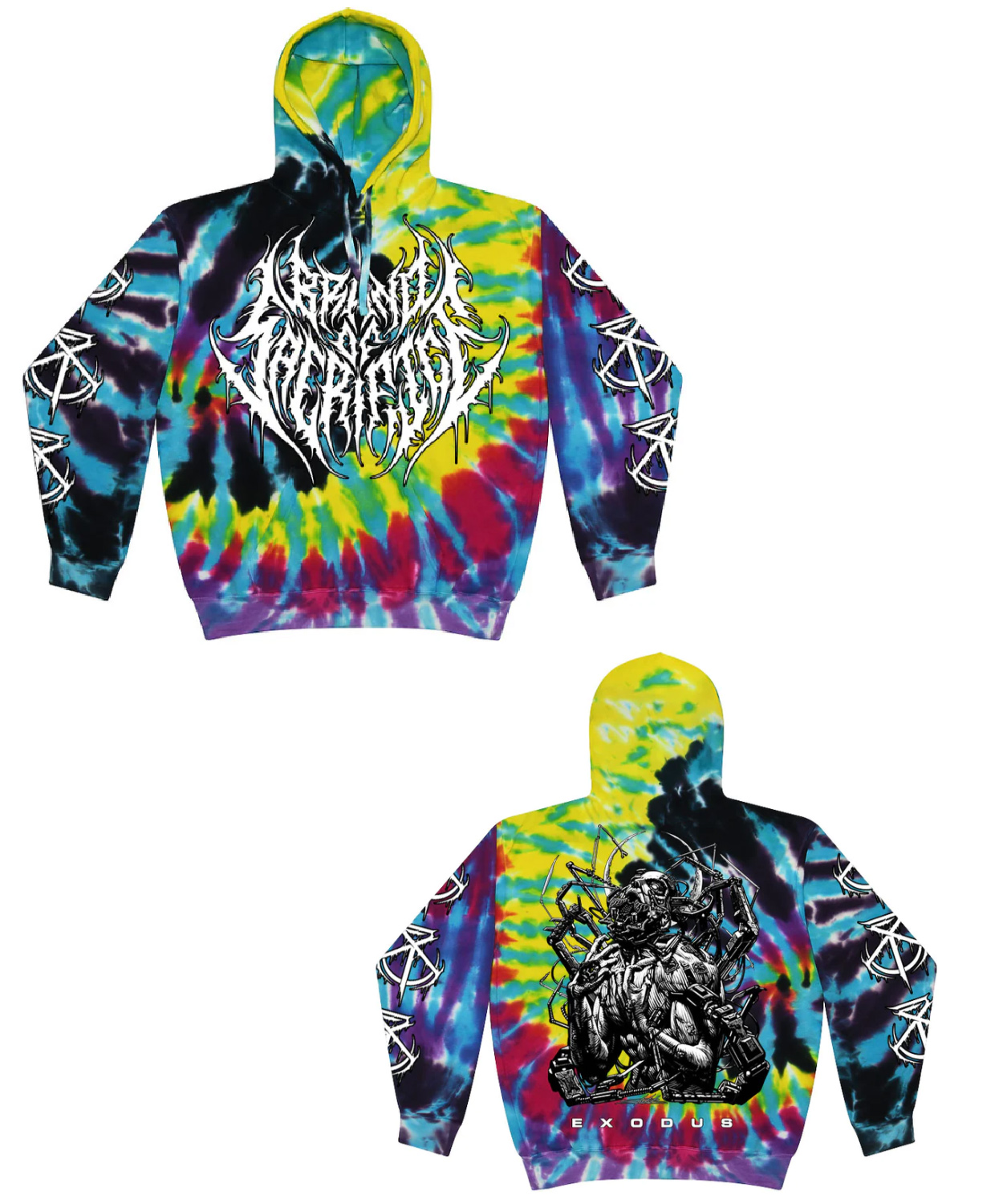 Exodus Biomech Flashback Tie Dye Brand Of Sacrifice Shop