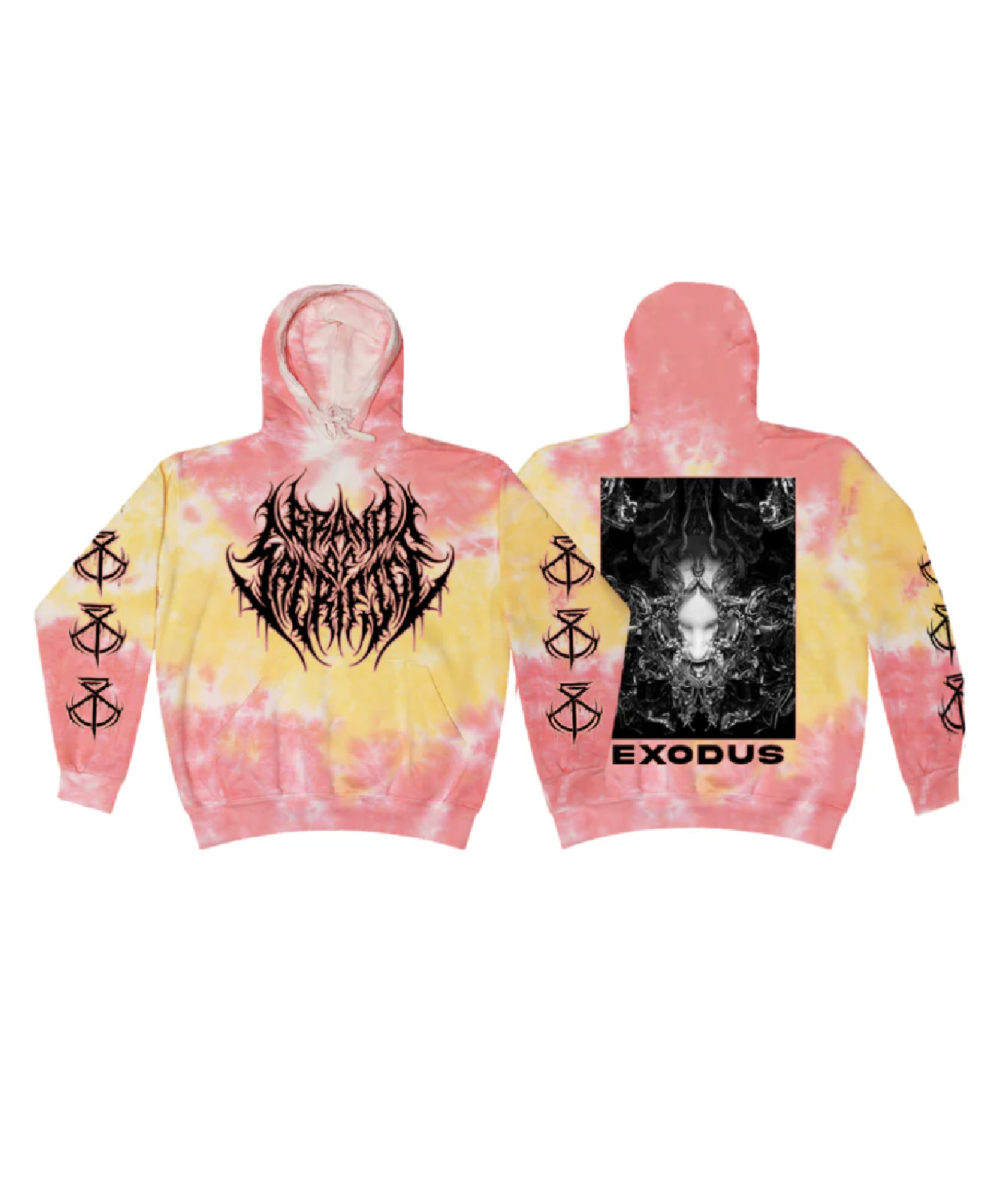 Exodus Funnel Cake Pullover Tie Dye Brand Of Sacrifice Shop