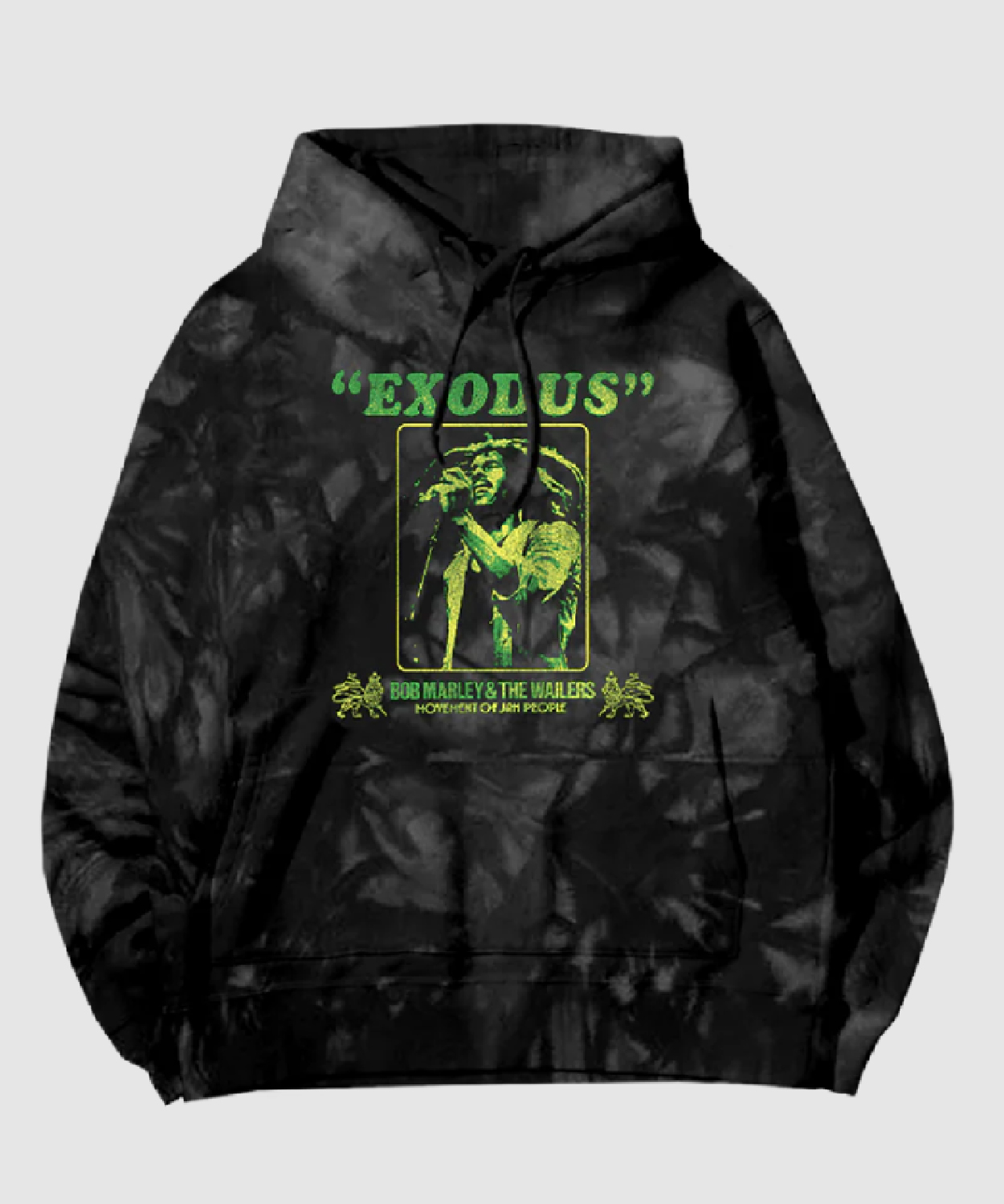 Exodus Tie Dye Hoodie Bob Marley Shop