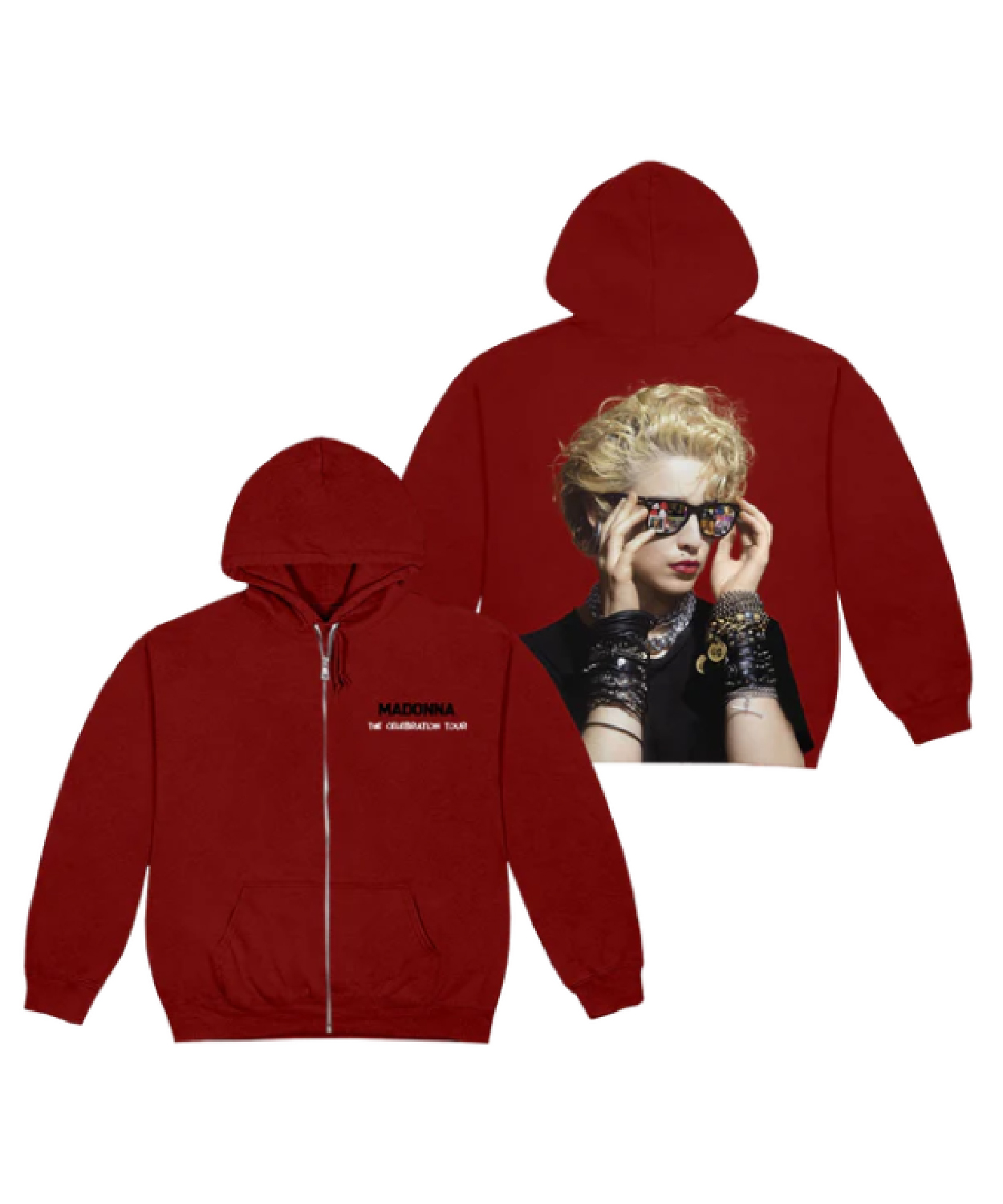 Finally Enough Love Zip Hoodie Madonna Shop