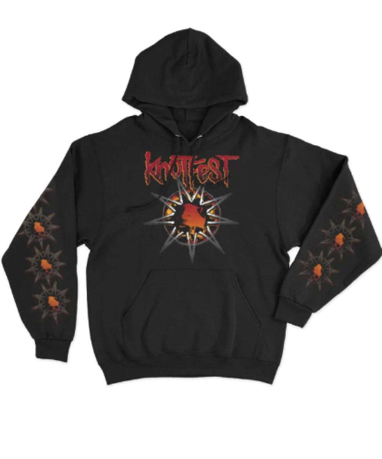 Knotfest Deathknot Fire Pullover Hoodie Band T Shirts Shop