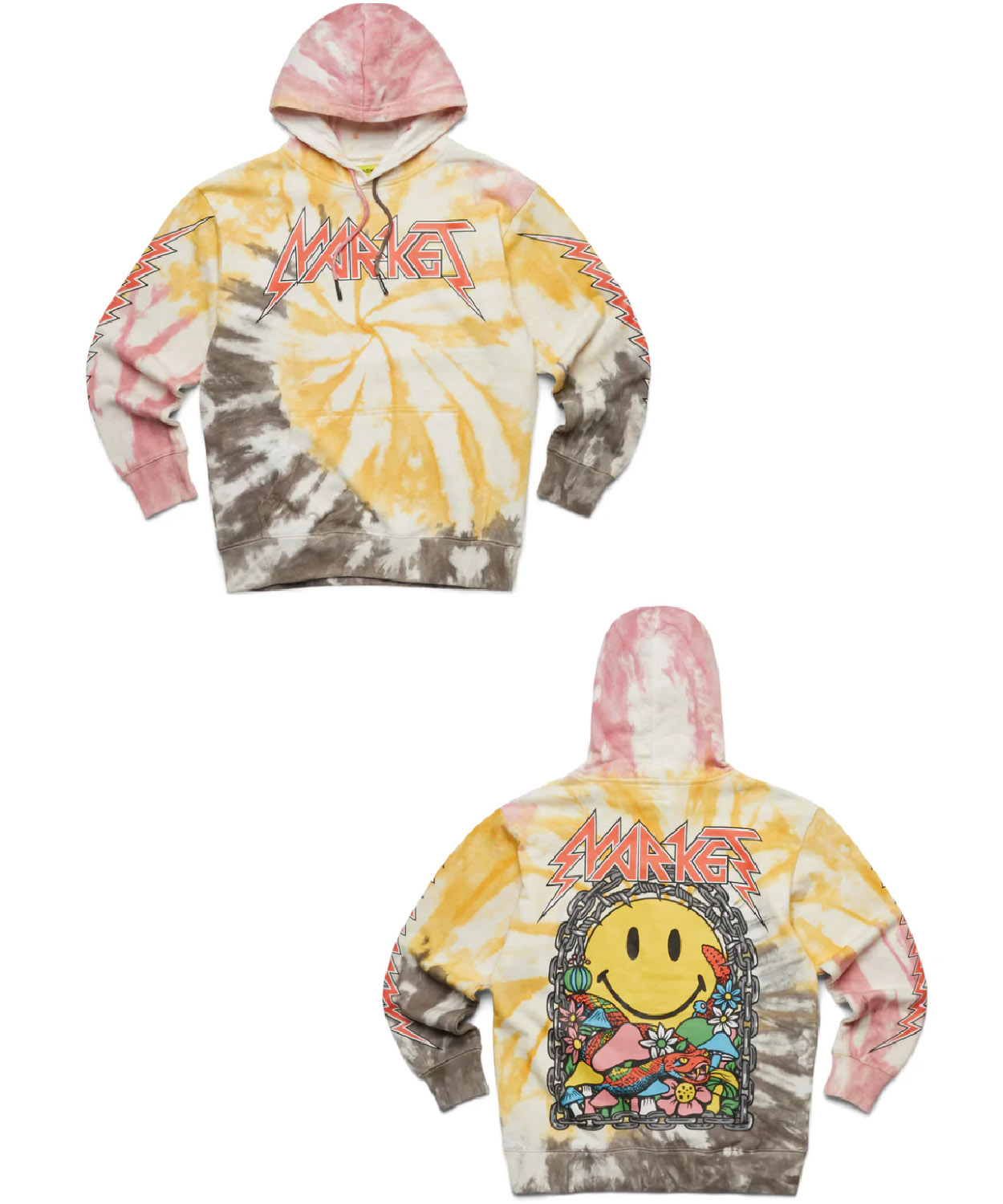 Market Iron Market Tie Dye Hoodie Mi Life Shop