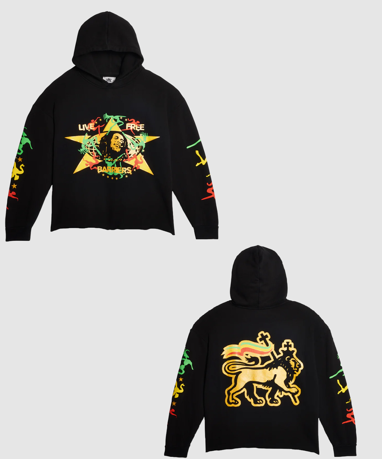 Marley X Barriers Marley Pullover Hoodie Bob Marley Shop