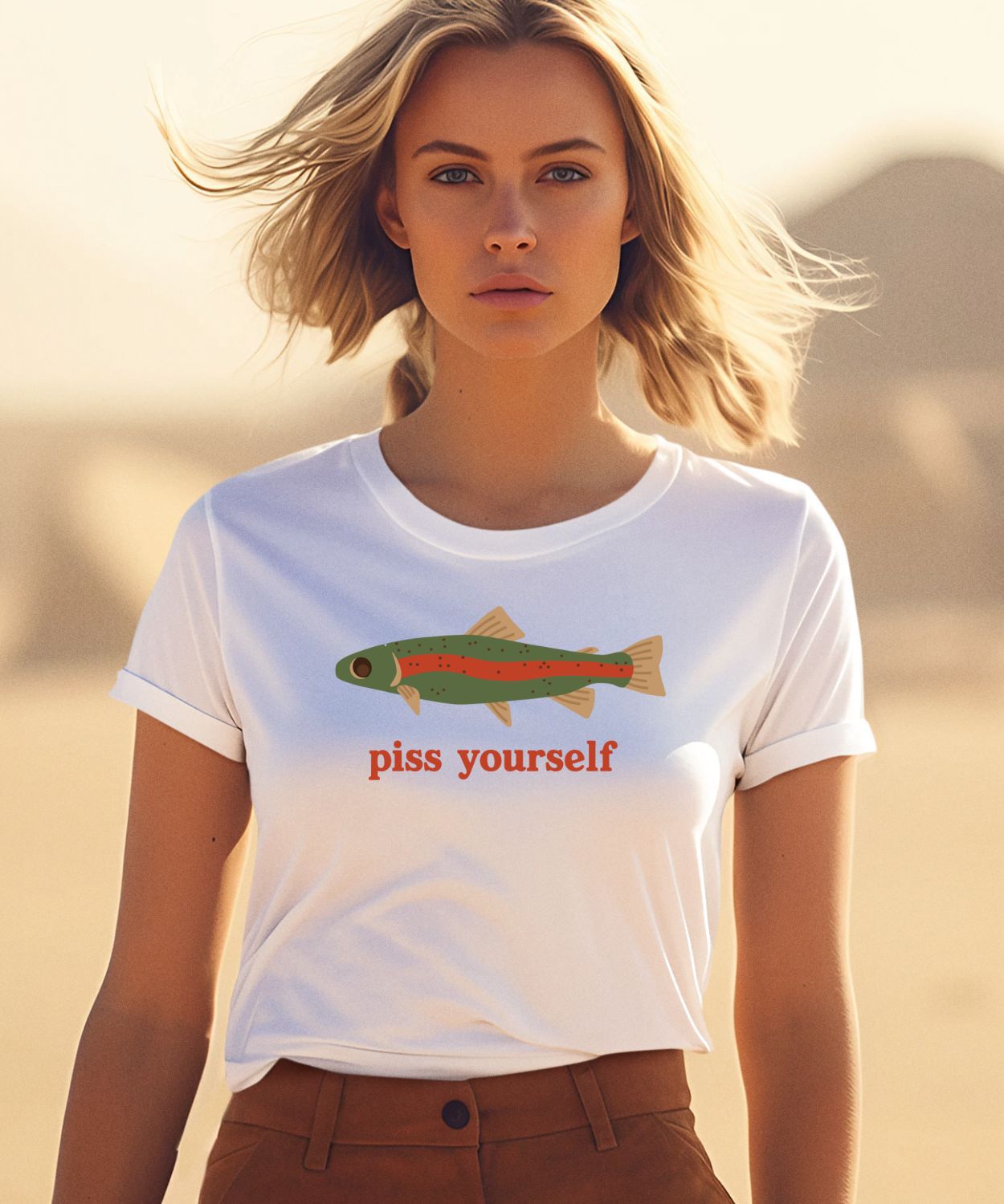 Piss Yourself Fish Shirt1