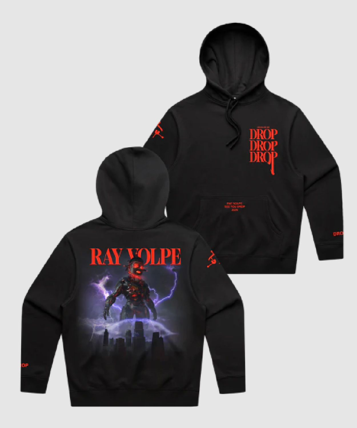 Ray Volpe See You Drop Heavyweight Hoodie Kt8 Merch