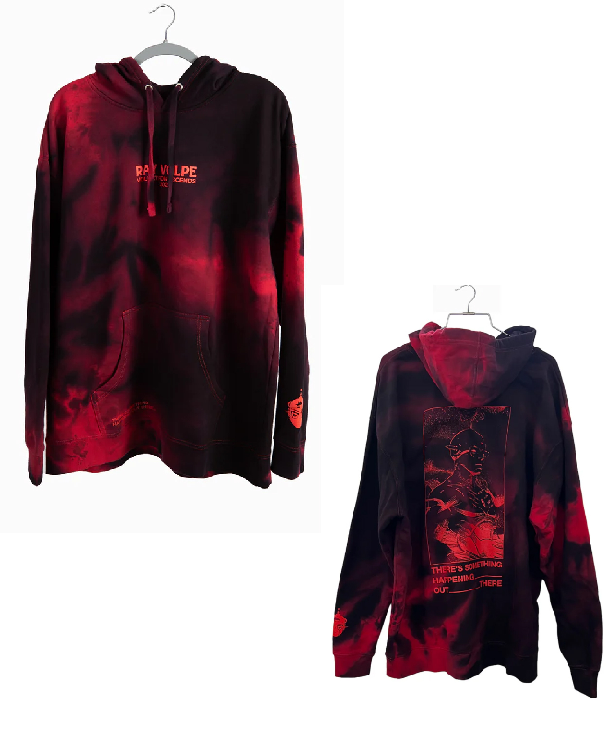 Ray Volpe Volpetron Ascends Tie Dye Hoodie Kt8 Merch