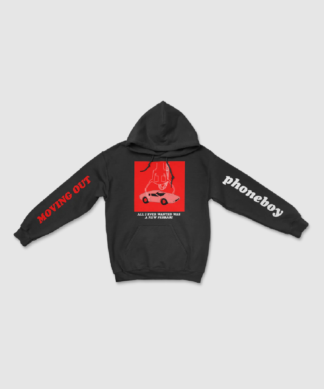 Red Toy Car Hoodie Phoneboy Shop