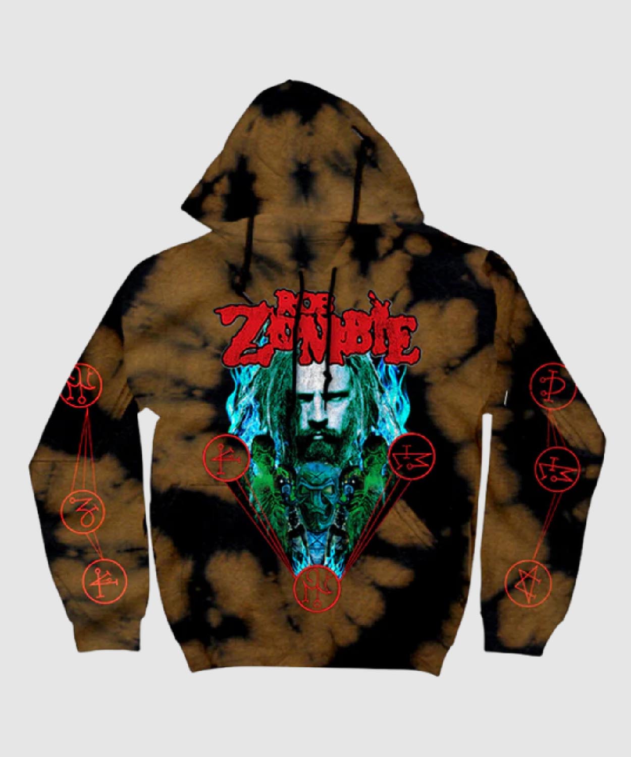 Sinister Urge Ritual Crystal Wash Hoodie Robzombie Shop