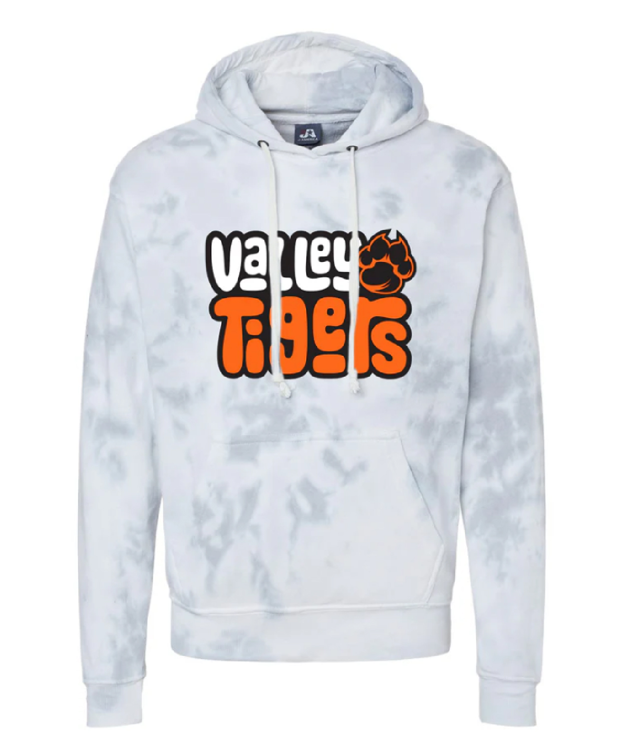 Valley Tigers Graffiti Tie Dye Hoodie Wdm Letterman Locker Shop