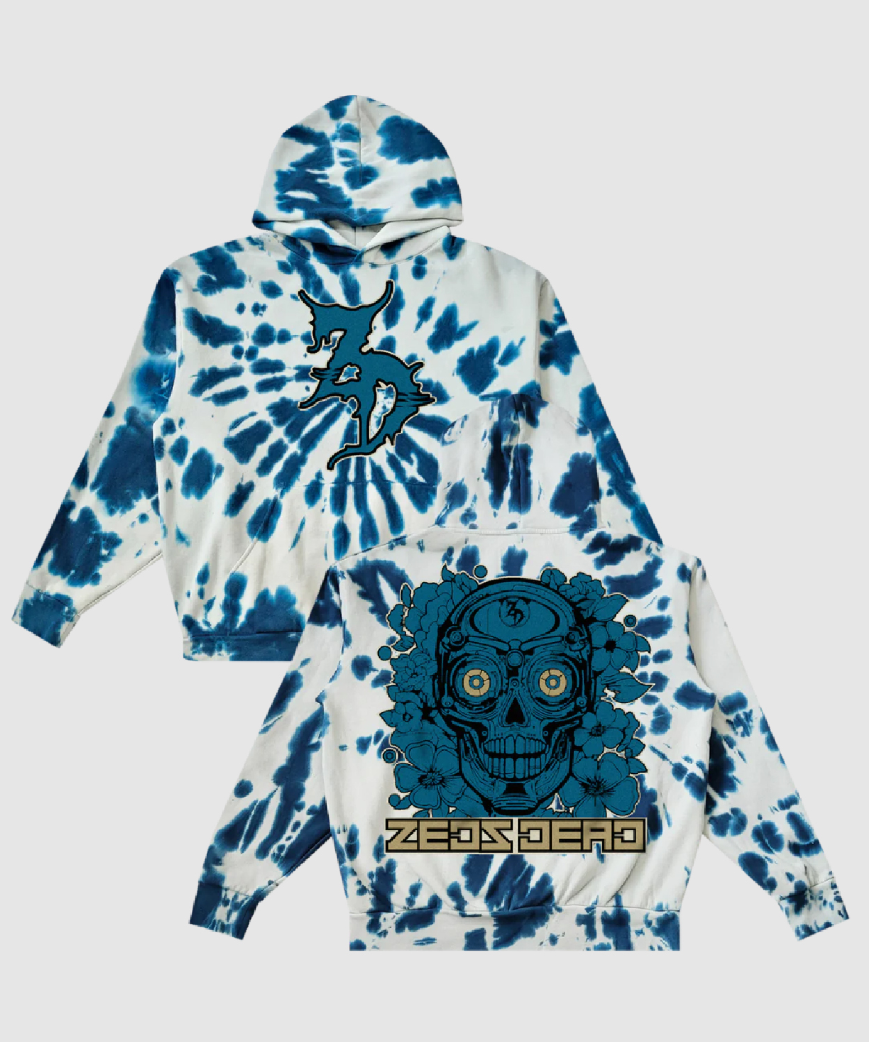 Zeds Dead Cyberdyne Tie Dye Hoodie