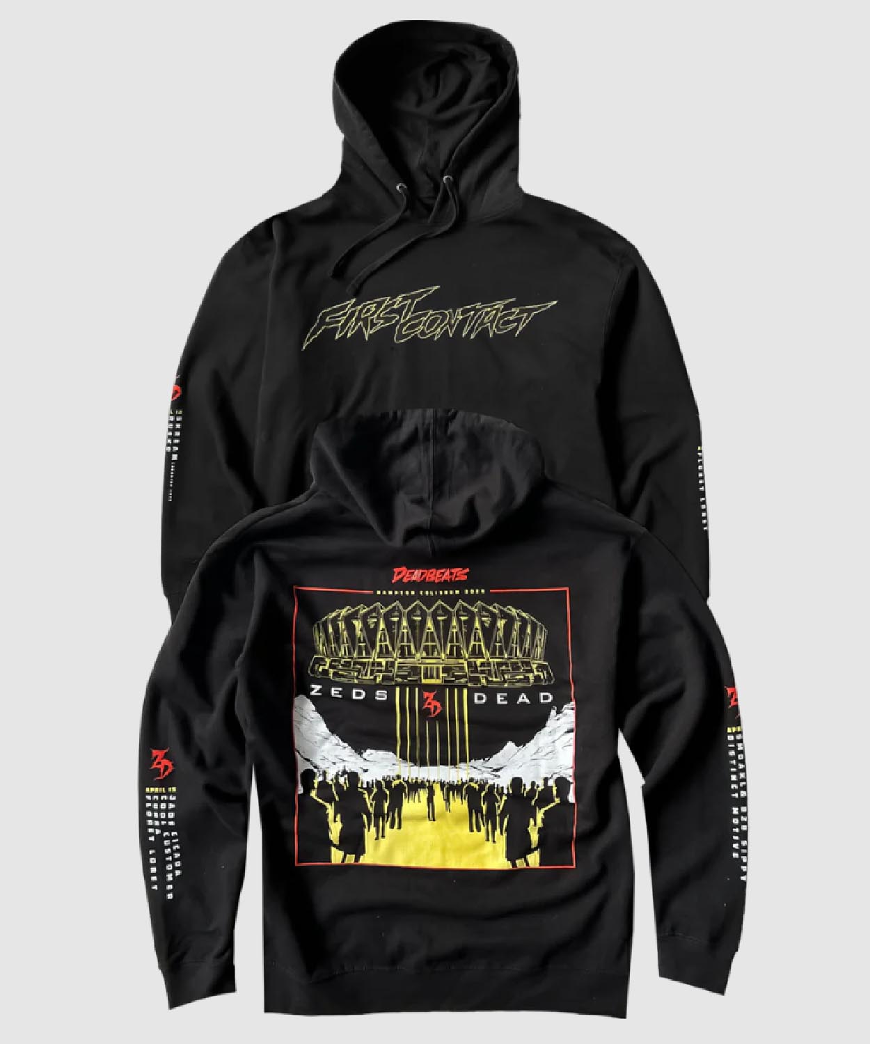 Zeds Dead First Contact Event Hoodie