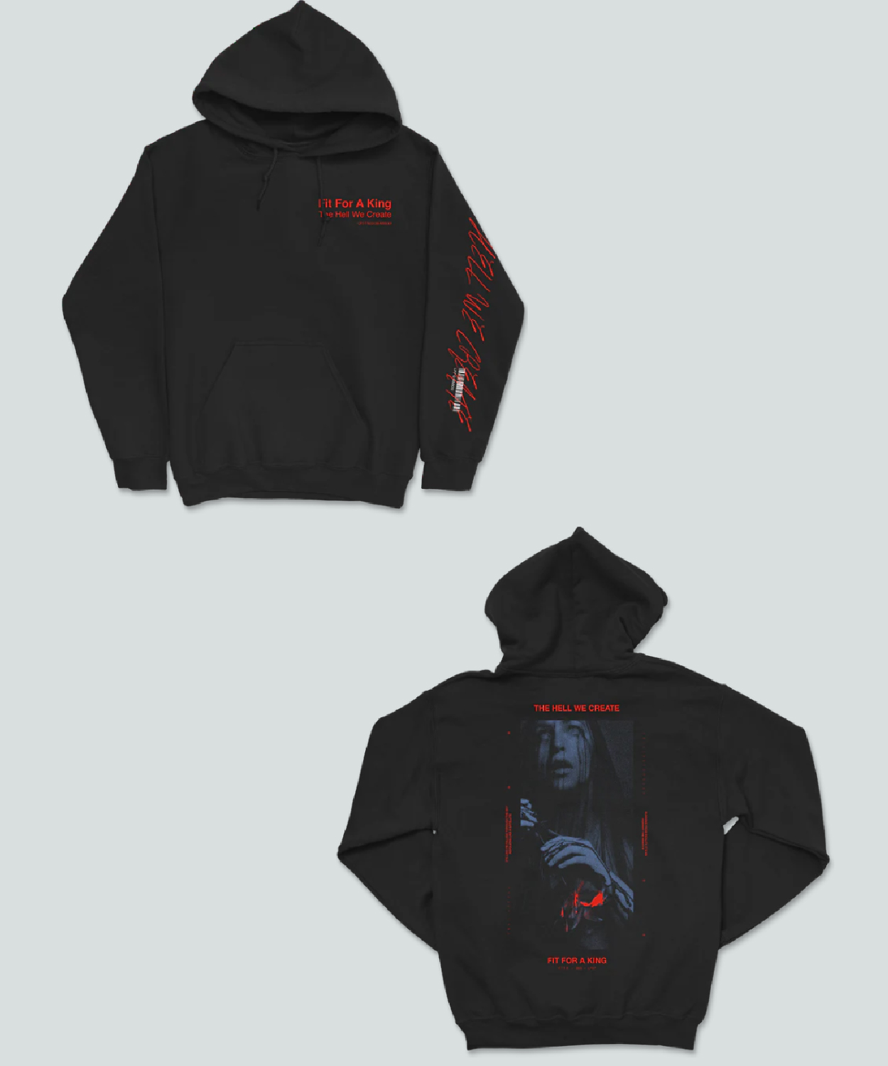 Album Black Hoodie Fit For A King Shop