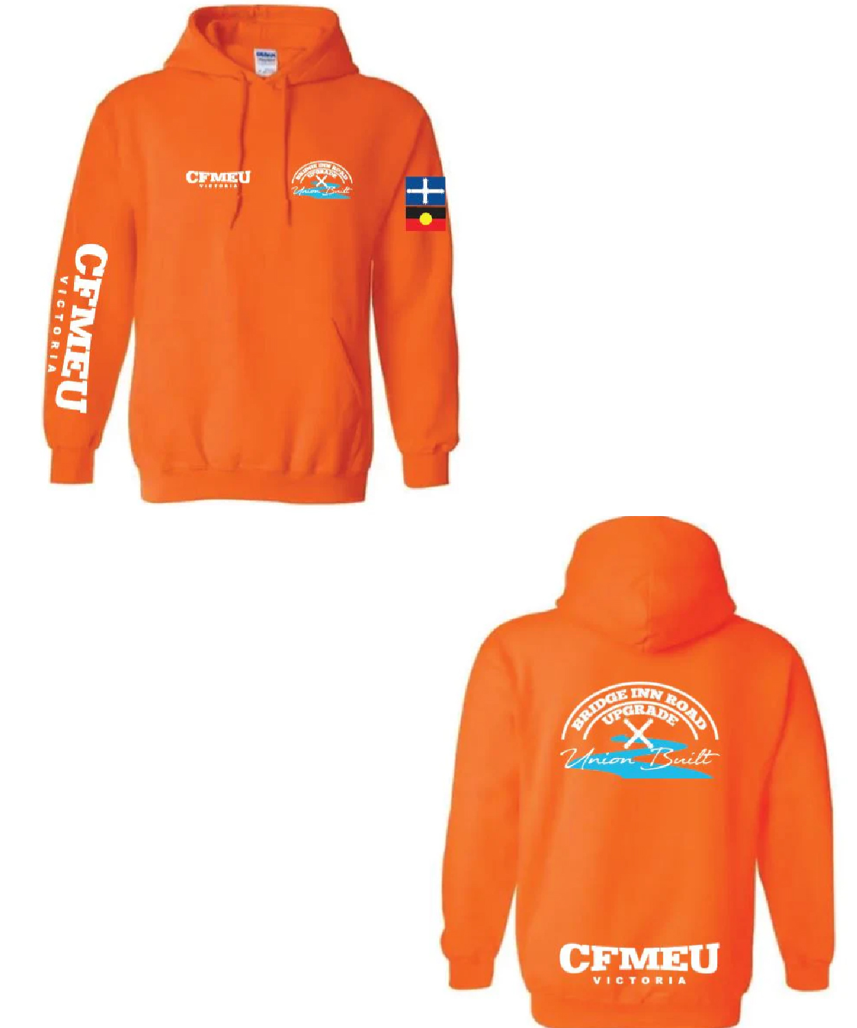 Bridge Inn Road Upgrade Hoodie Cfmeu Shop