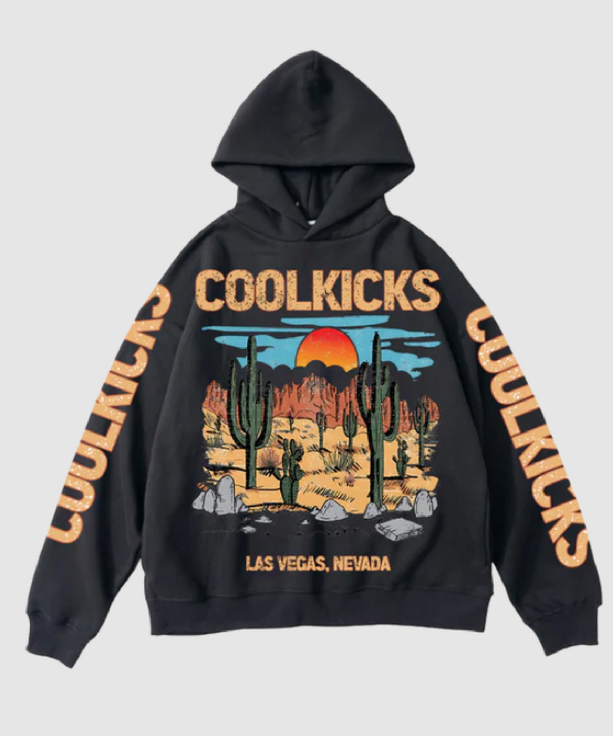 Cactus Cool Kicks Black Hoodie Coolkicks Shop