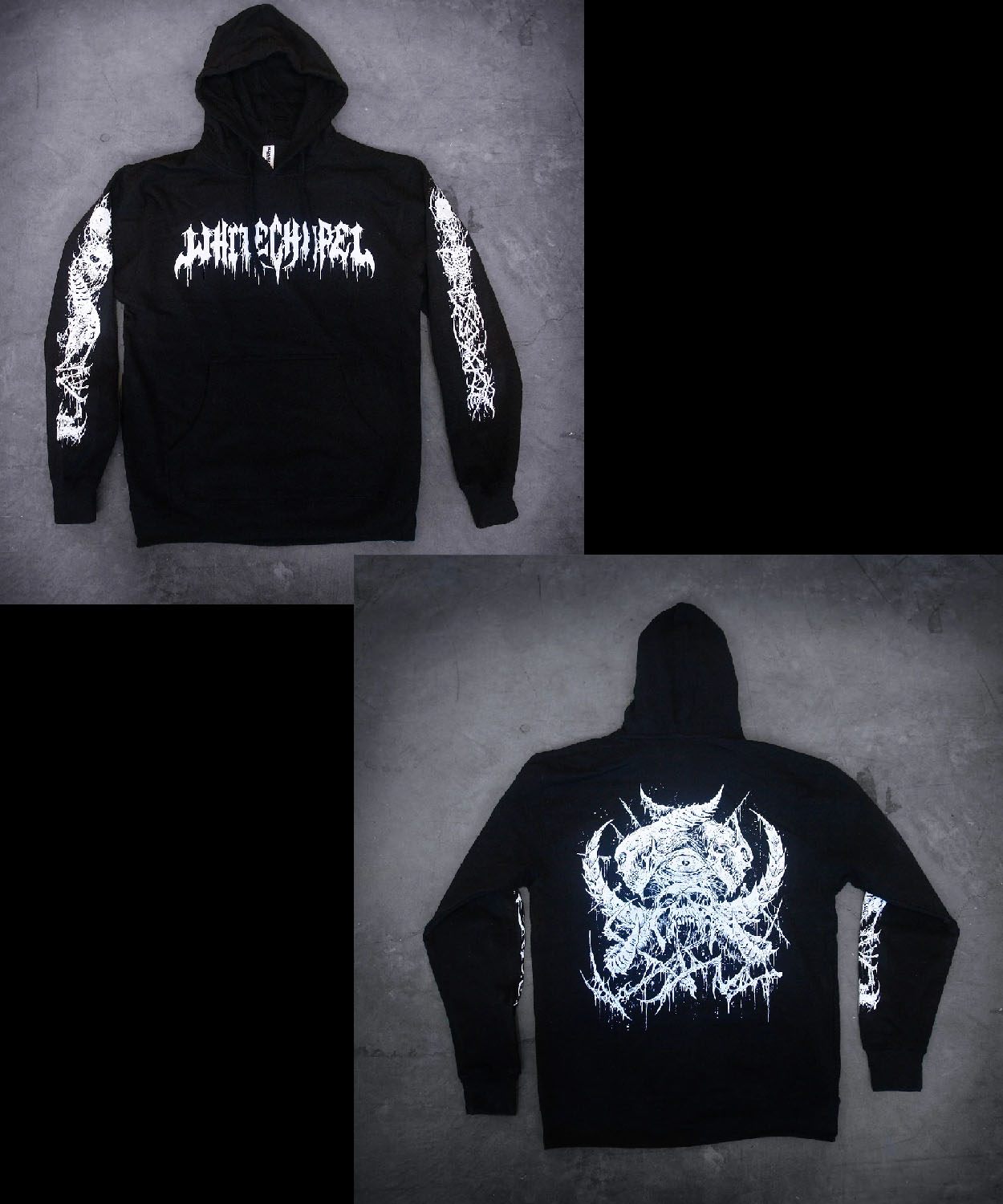 Doom Black Pullover Hoodie Whitechapel Shop