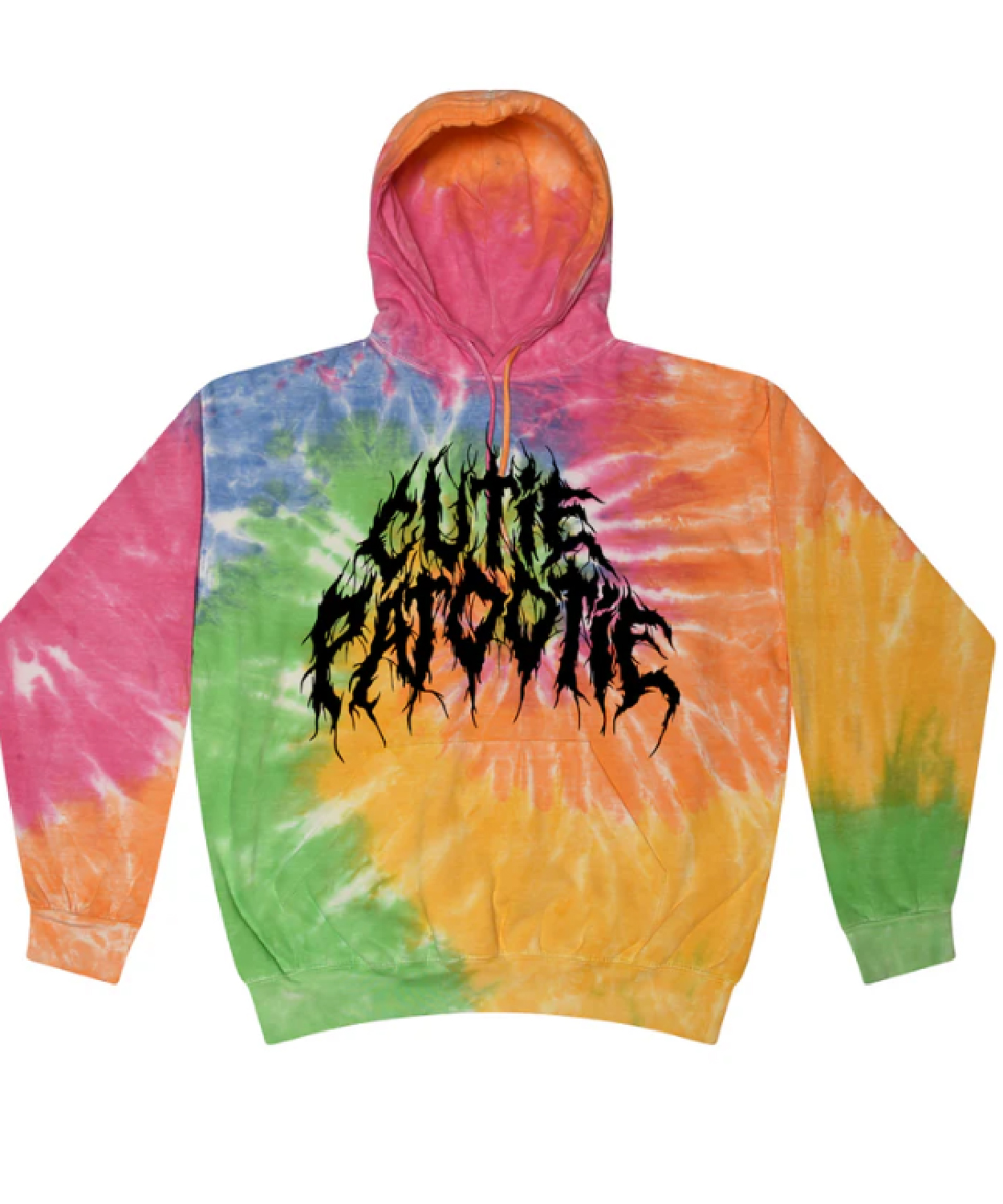 Eternity Tie Dye Cutie Patootie Hoodie A Good Cult Leader Shop