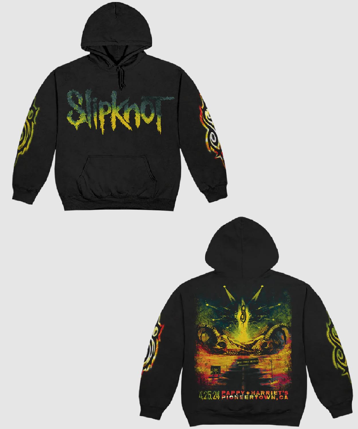 Goat 4 25 24 Event Hoodie Slipknot Merch