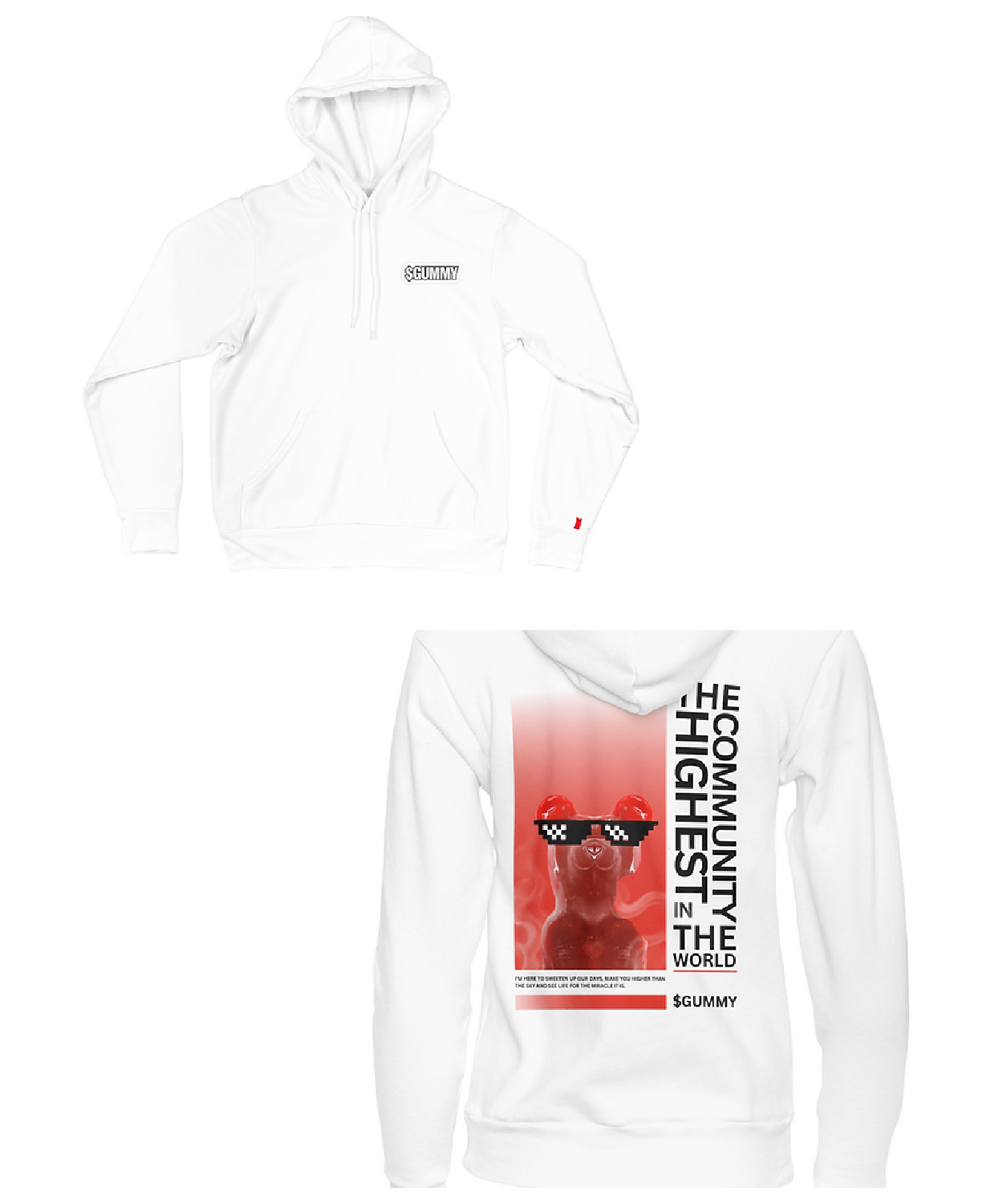 Gummy 2Nd Edition Hoodie Gummy On Sol Merch