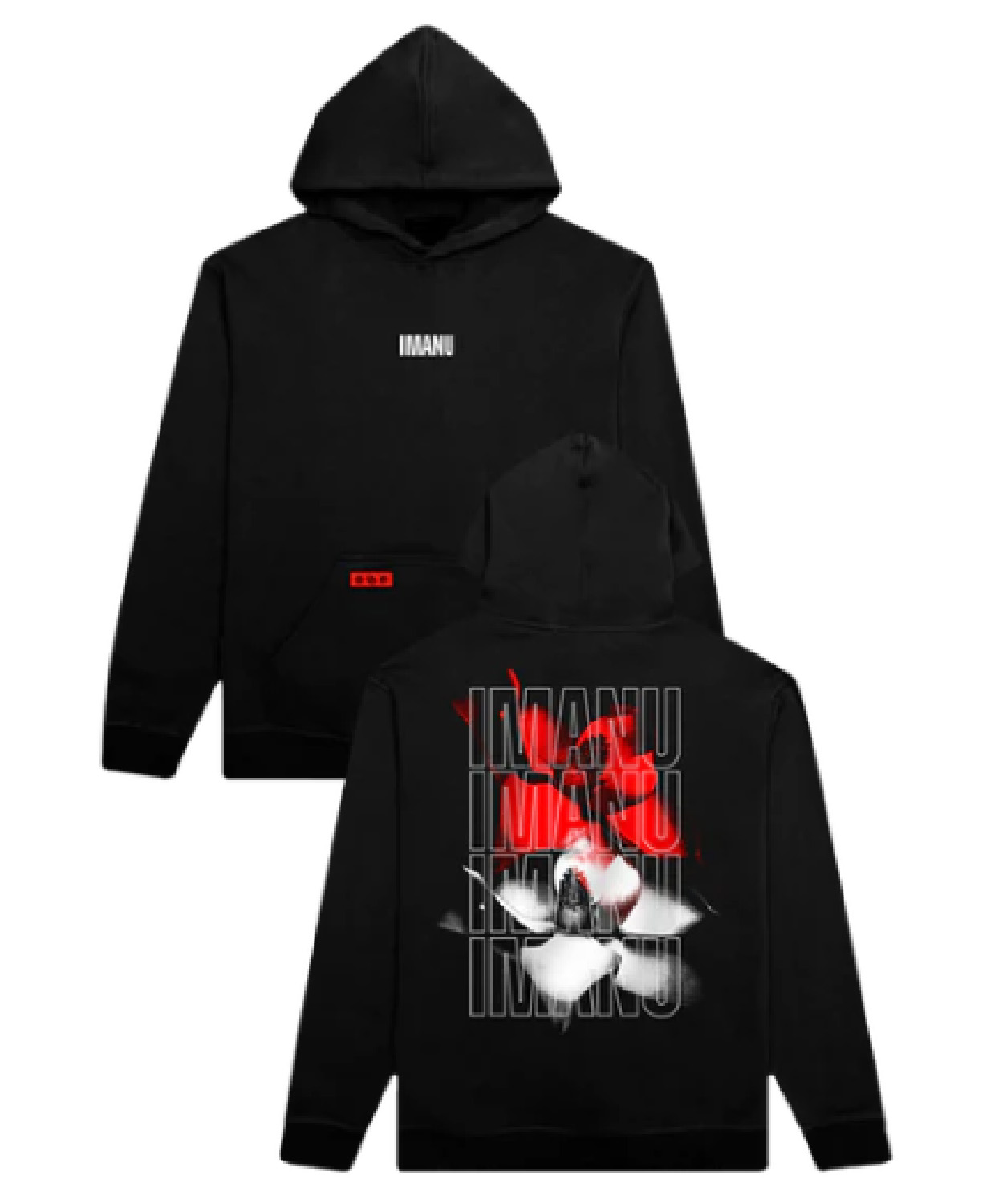 Imanu Flower Midweight Hoodie Kt8 Merch