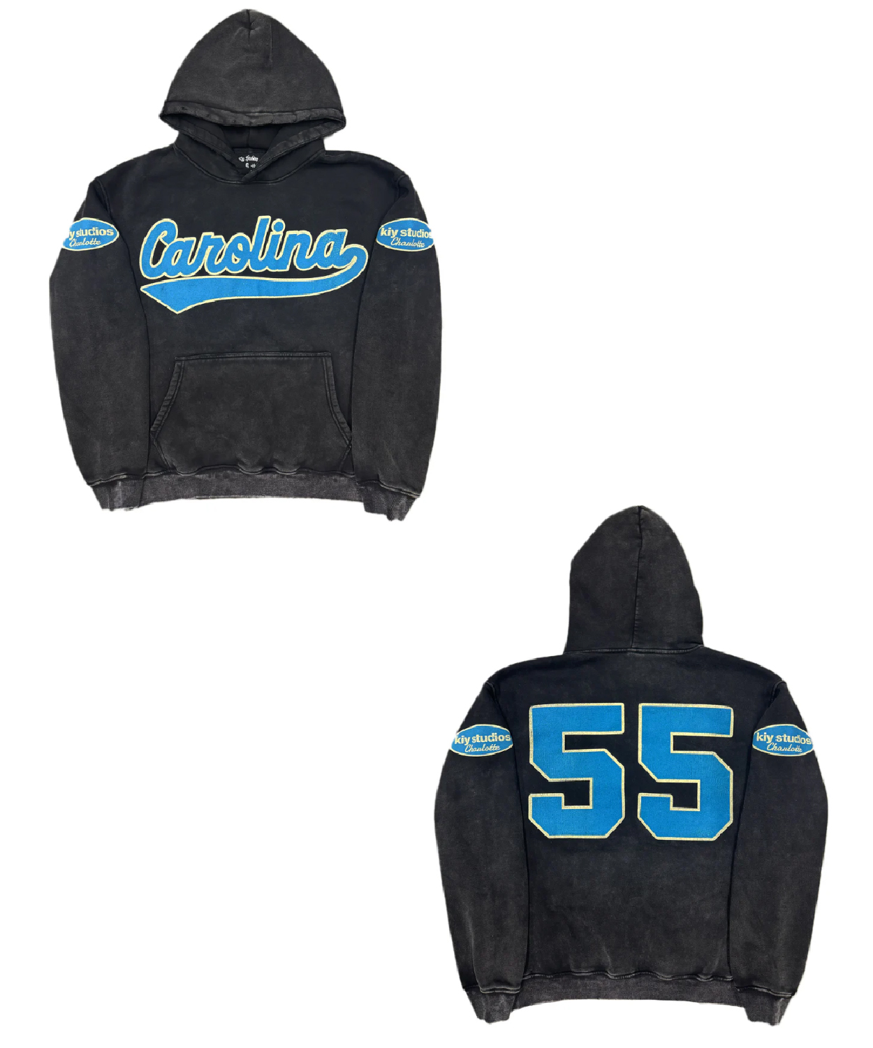 Kiy Studios Carolina Black Hoodie Bykiy Shop