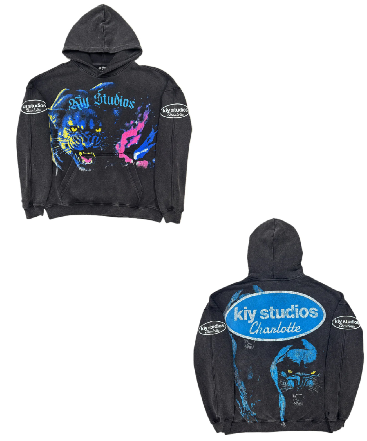 Kiy Studios Carolina Panther Hoodie Bykiy Shop