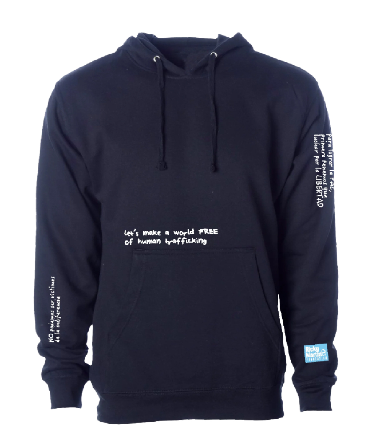 Navy Rmf Hoodie Ricky Martin Music Shop