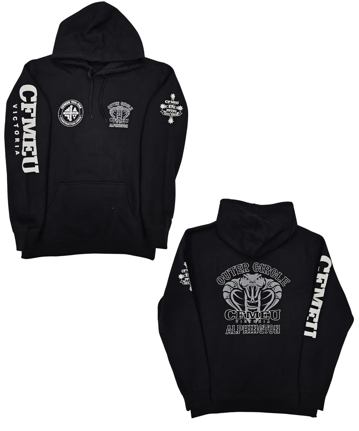 Outer Circle Alphington Hoodie Cfmeu Shop