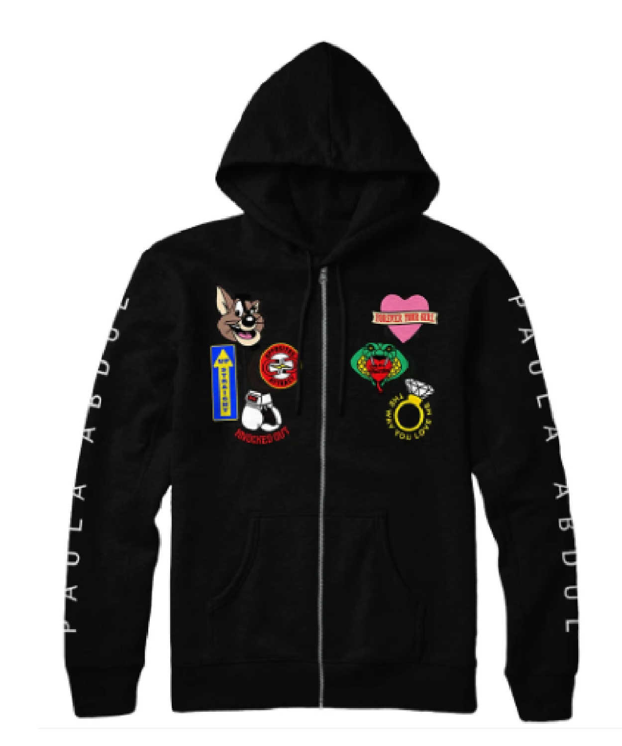 Paula Abdul New Patch Hoodie Araca Event Merch