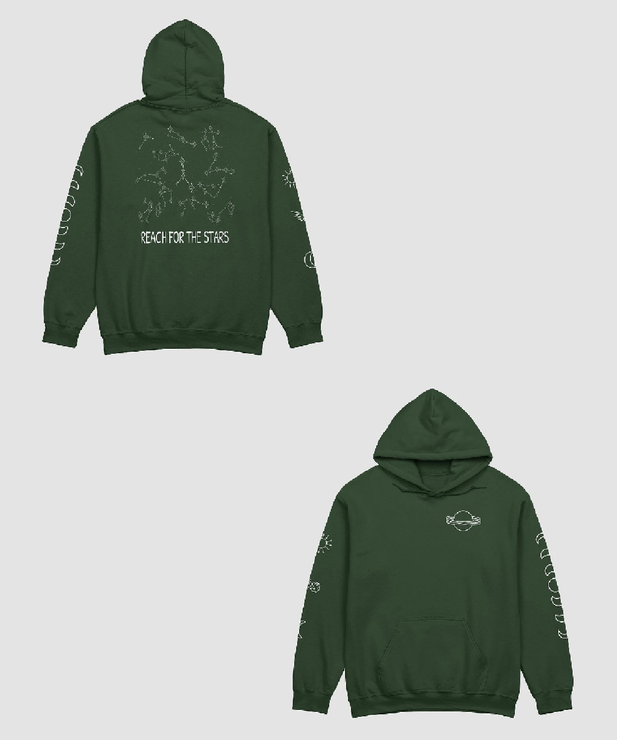 Reach For The Stars Rings Hoodie Fgmoo Shop