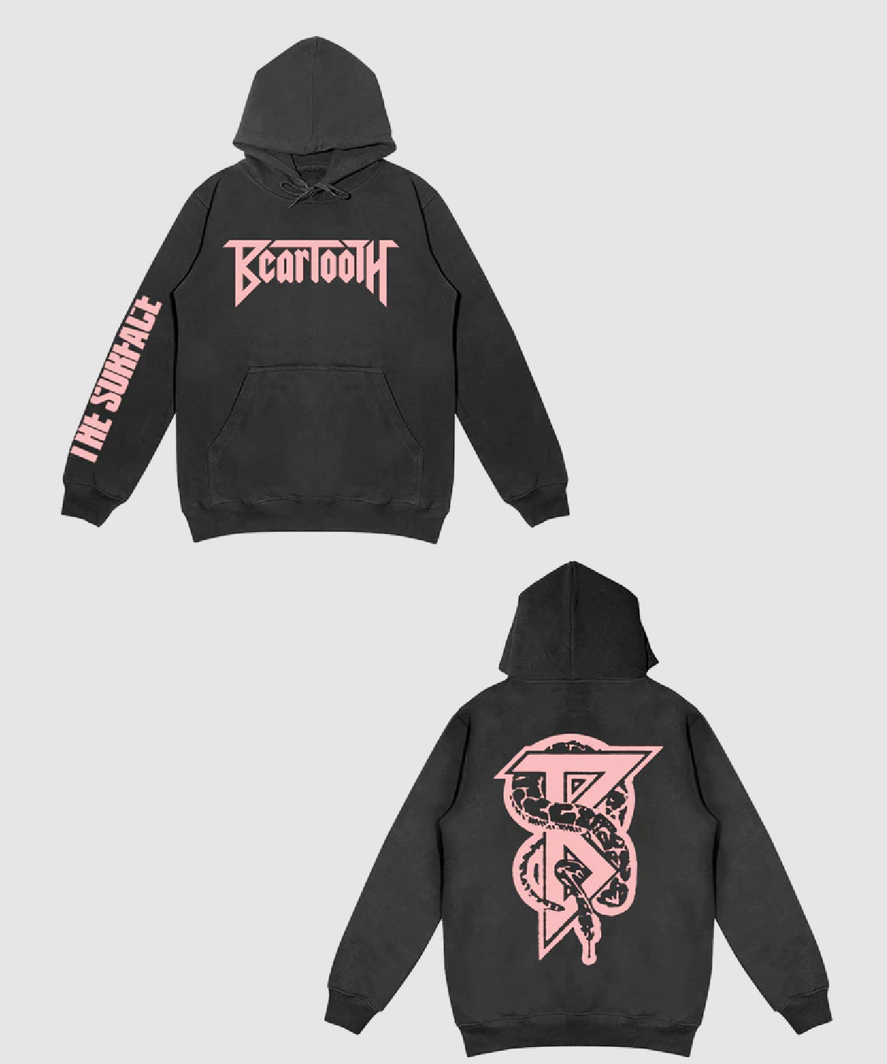 Snake On My Back The Surface Hoodie Beartooth Band Shop