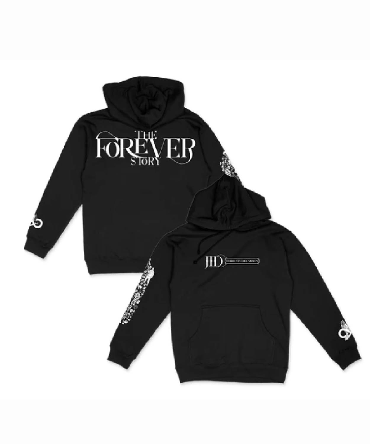 The Forever Story Black Tour Hoodie Jid Manhead Merch