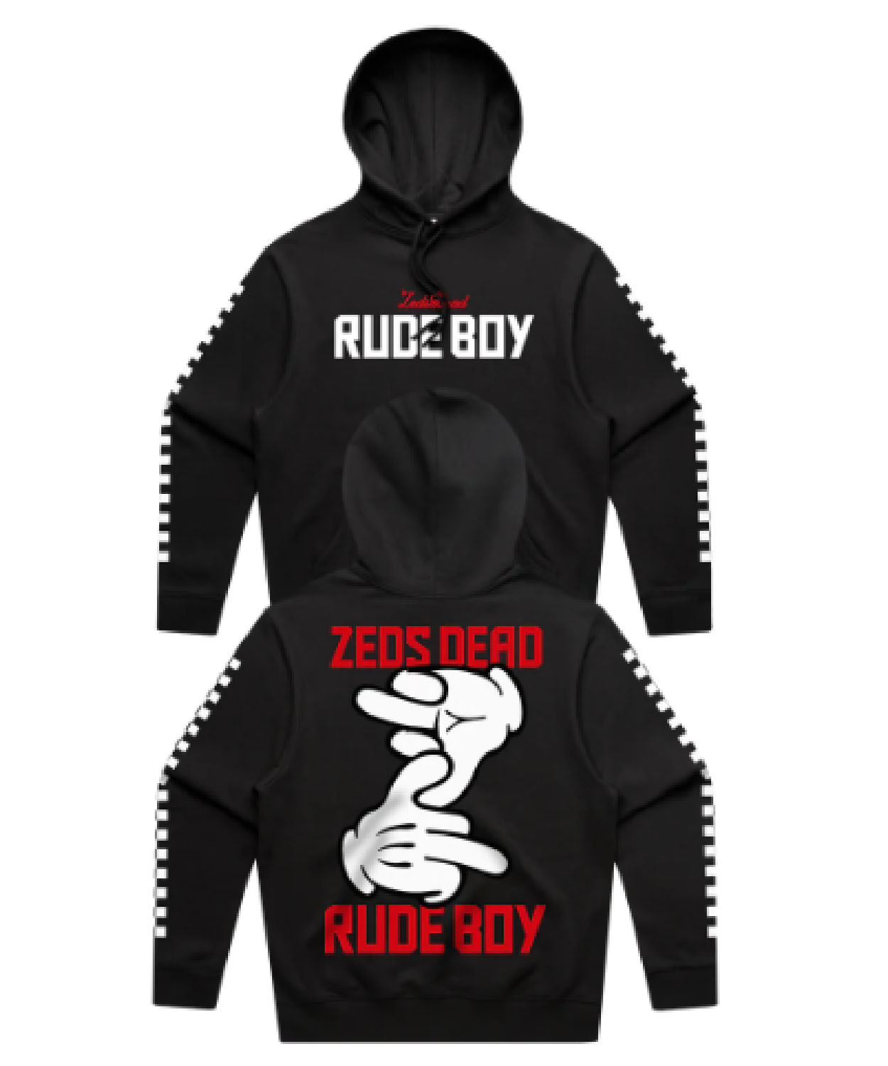 Zeds Dead Rude Boy Hoodie Zeds Dead Shop