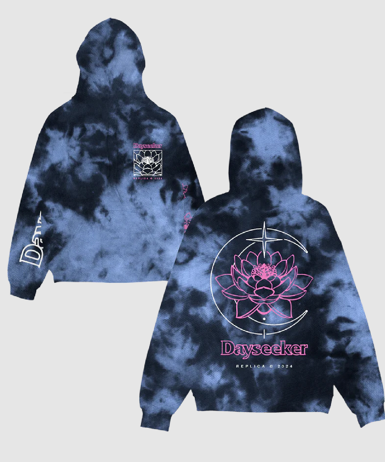 Dayseeker Lotus Dye Hoodie Dayseeker Shop Merch Store