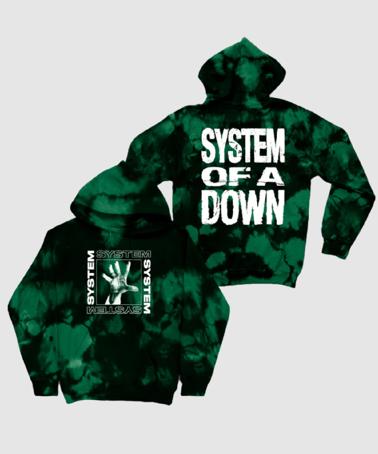 Self Titled Dyed Hoodie System Of A Down Shop Merch Store