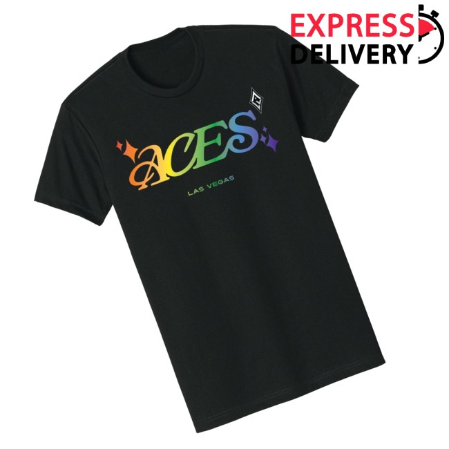 Aces Team Shop Store Merch Las Vegas Aces Pride 2026 Tee