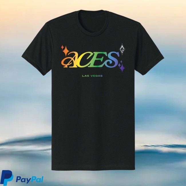 Aces Team Shop Store Merch Las Vegas Aces Pride 2026 Tee