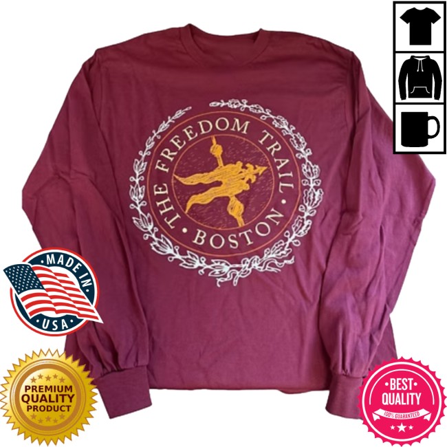 The Freedom Trail Store Merch Freedom Trail Medallion Long Sleeve T-Shirt